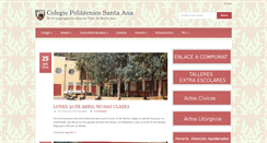 Desktop Screenshot of colegiohsa.cl